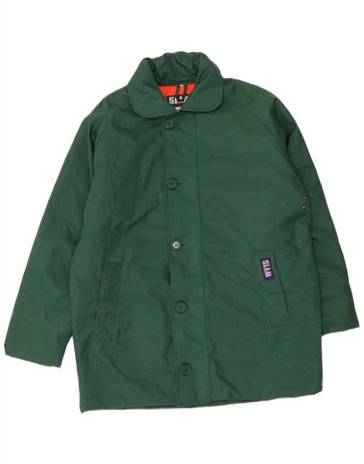 Casaco acolchoado masculino Slam UK 38 nylon verde médio