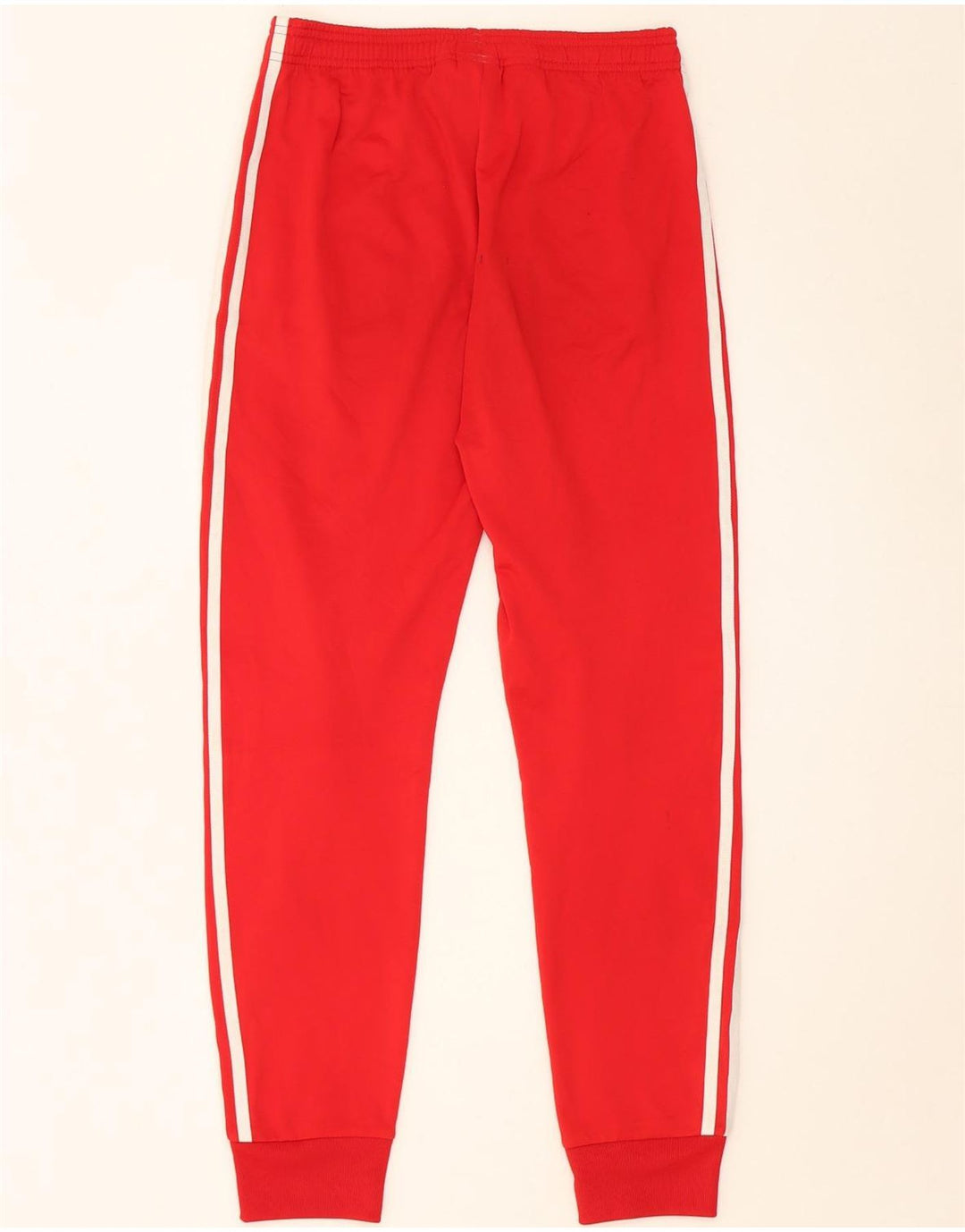 ADIDAS Meninos Calças de Treino Joggers 13-14 Anos Poliéster Vermelho