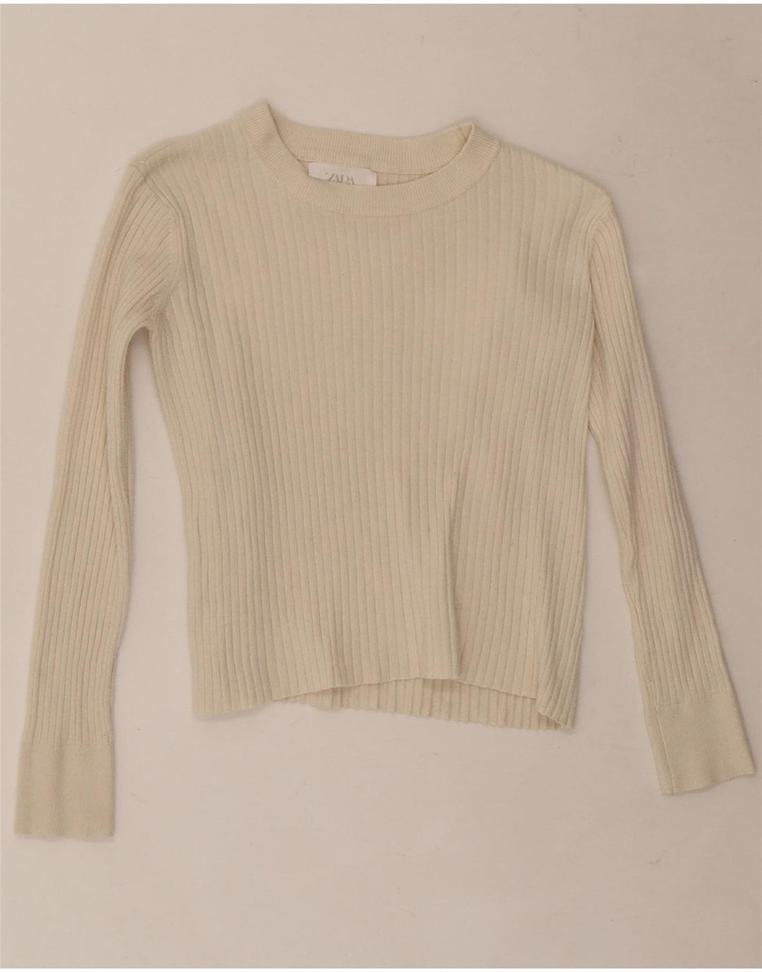 Zara Girls Top manga comprida 13-14 anos branco