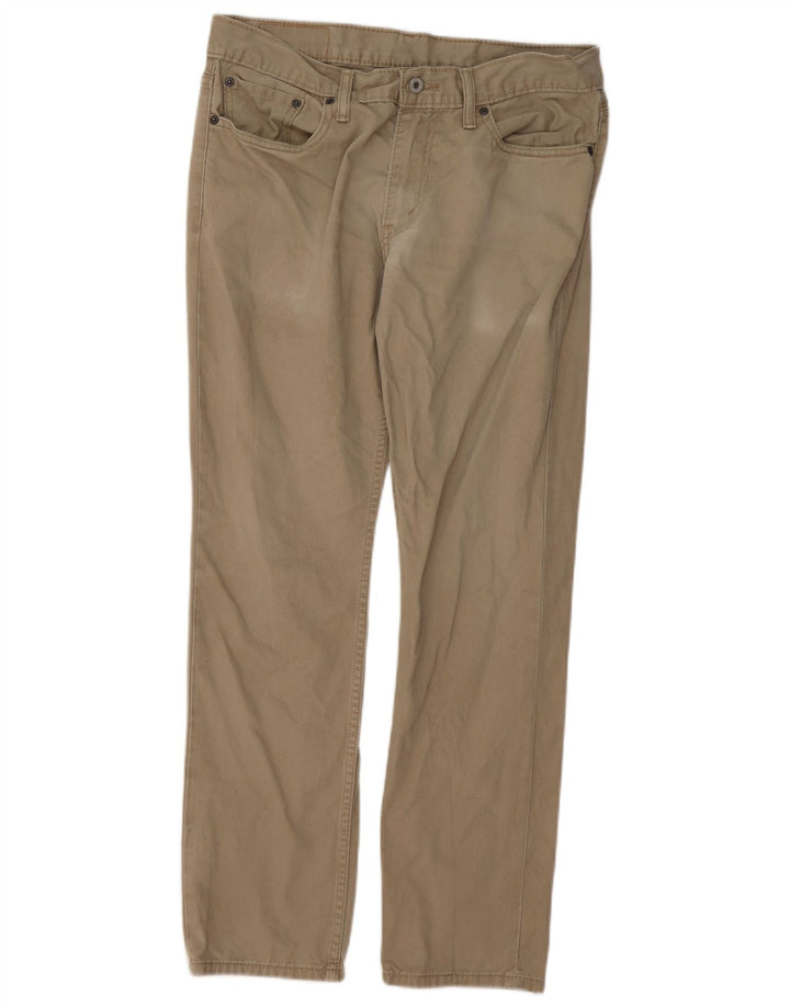 Calça casual masculina LEVI'S 511 Slim W33 L30 algodão bege