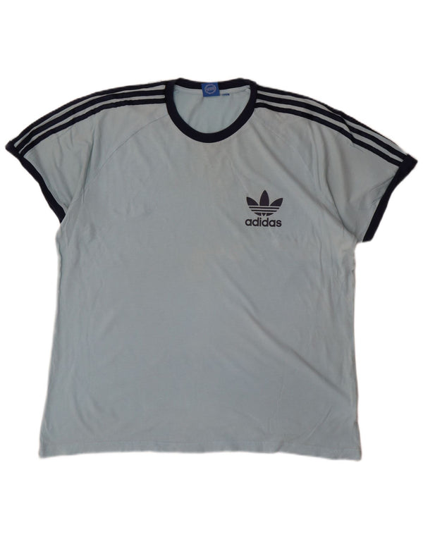 Adidas Mens Camiseta Top XL Azul