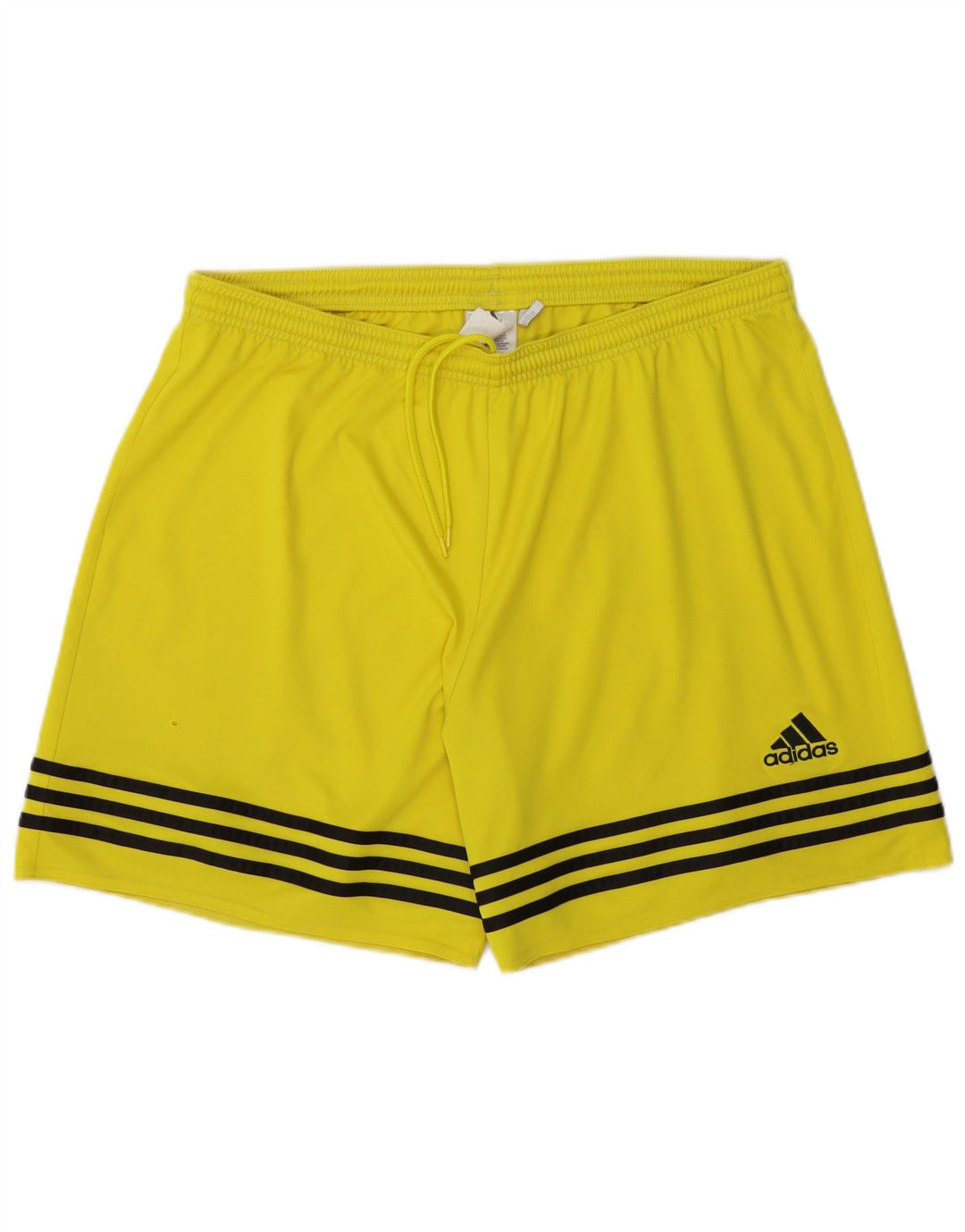 Adidas Mens Climalite Sport Shorts Grande Poliéster Amarelo