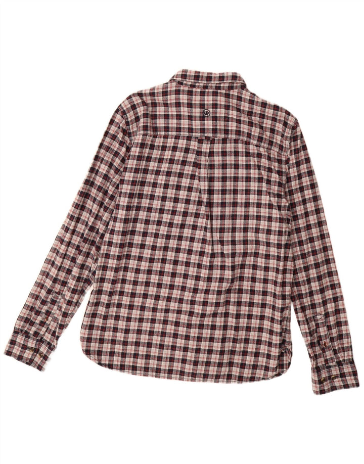 Camisa masculina de flanela FAT FACE grande algodão xadrez multicolorido