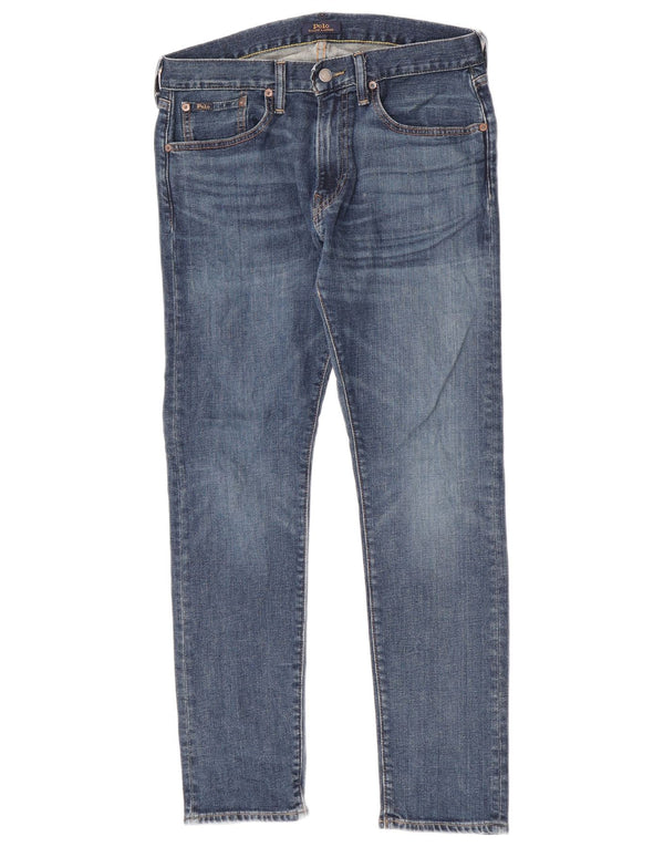 Polo Ralph Lauren Masculino Slim Jeans W30 L30 Azul Algodão