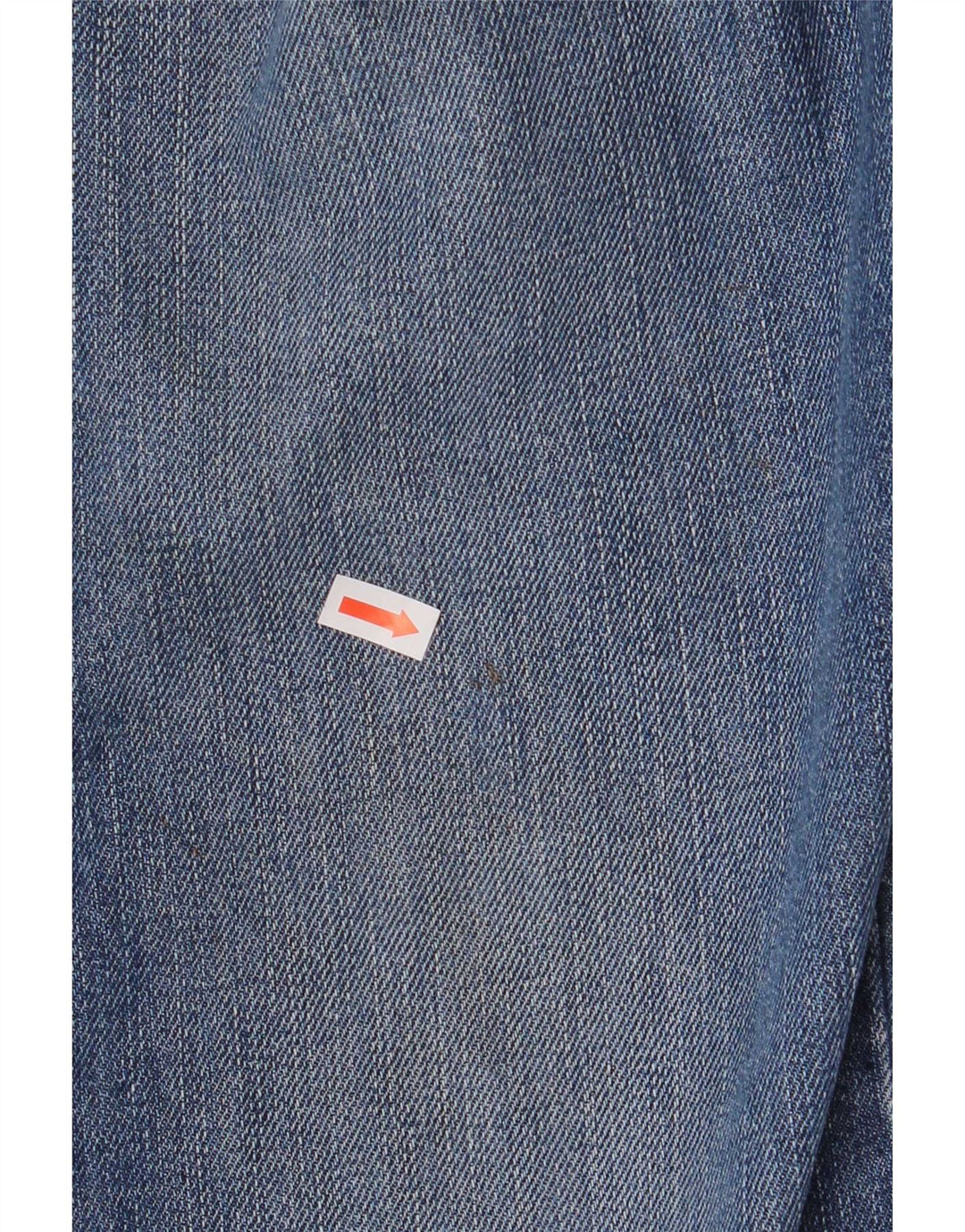 Wrangler Mens Straight Jeans W34 L34 Azul Algodão