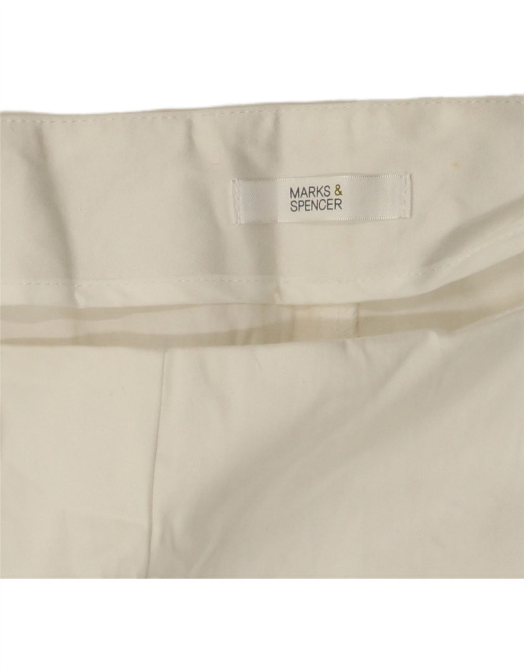 Calça capri feminina MARKS & SPENCER W38 L21 branca