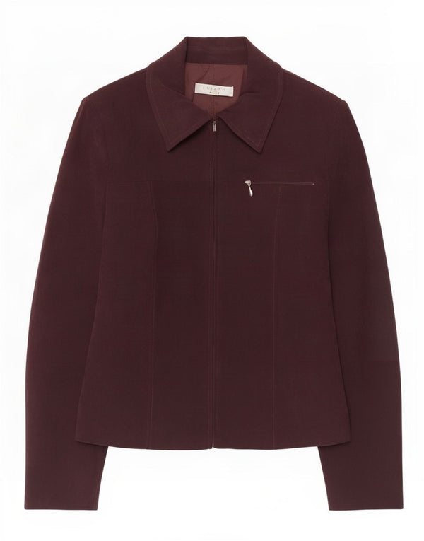 Jaqueta bomber feminina Conbipel IT 44 poliéster roxo médio