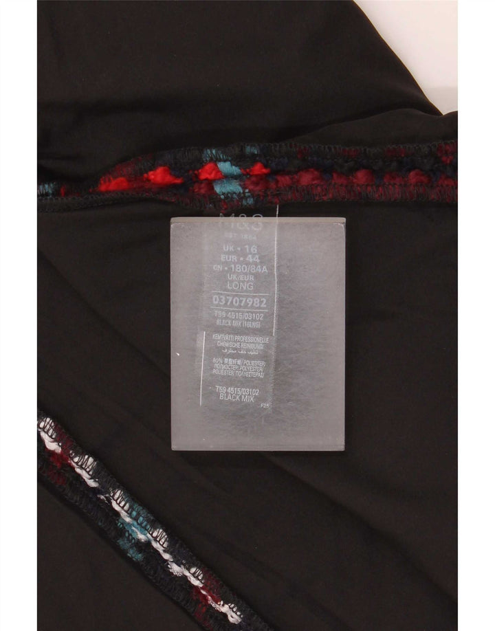 Minissaia feminina Marks & Spencer Reino Unido 16 grande W34 xadrez multicolorido