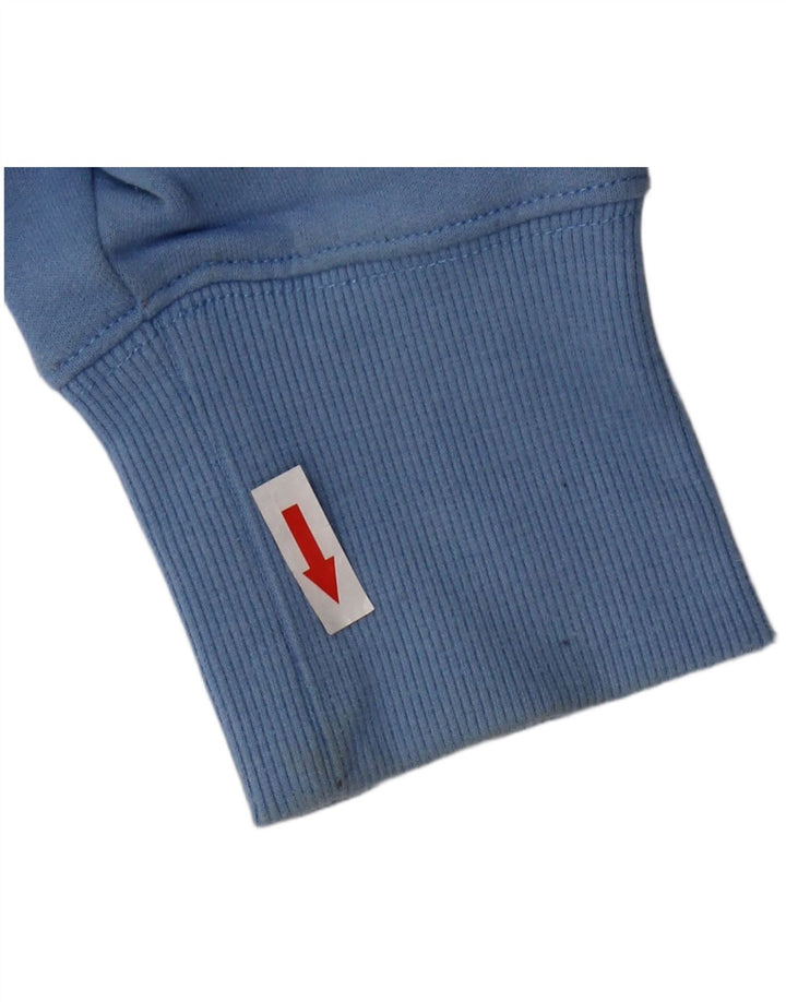 Jumper com capuz gráfico masculino Champion azul médio