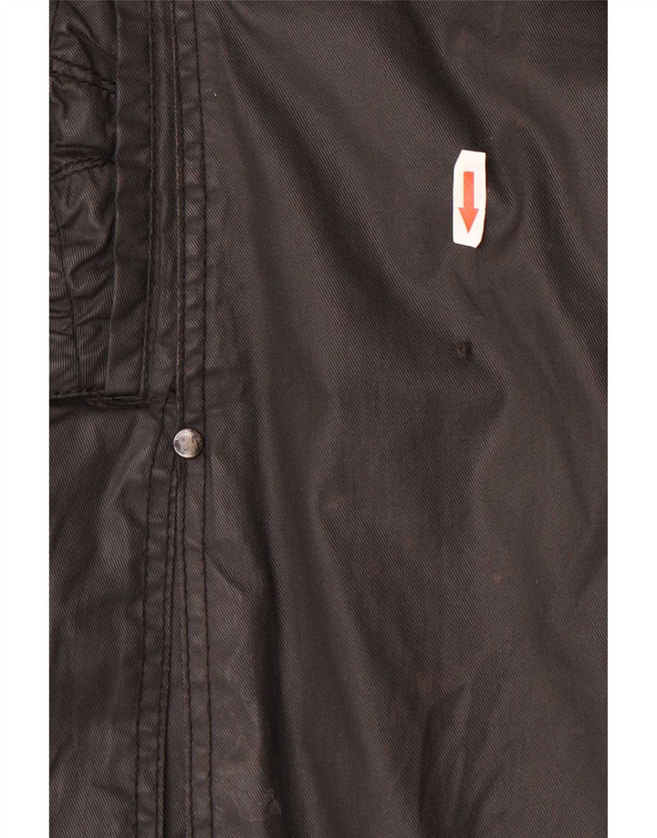 Casaco impermeável feminino KHUJO UK 18 XL poliéster preto