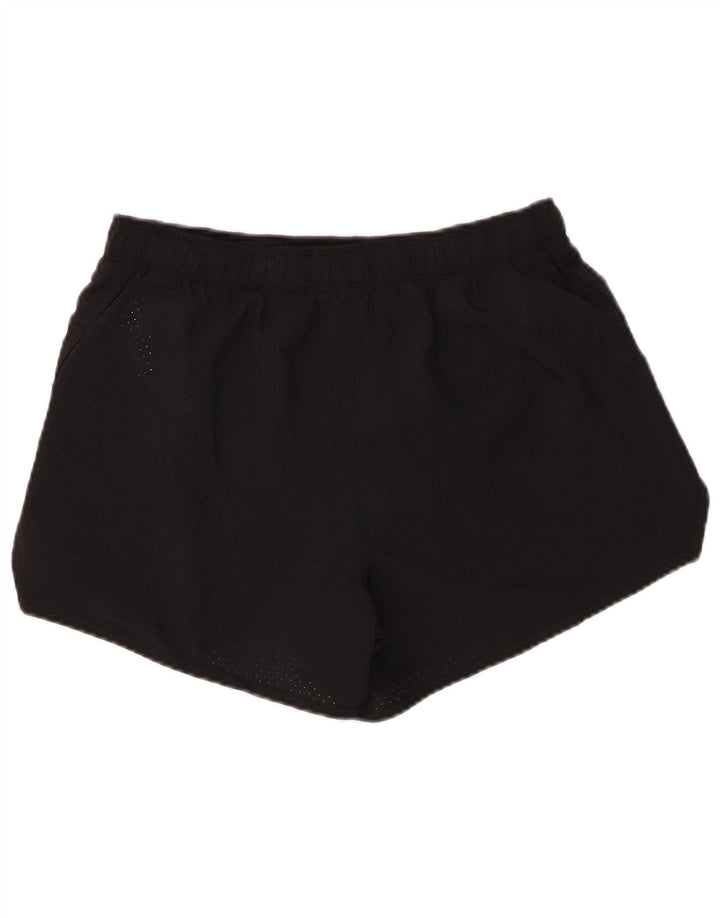 Nike Womens Dri Fit Sport Shorts UK 14 Médio Preto Poliéster