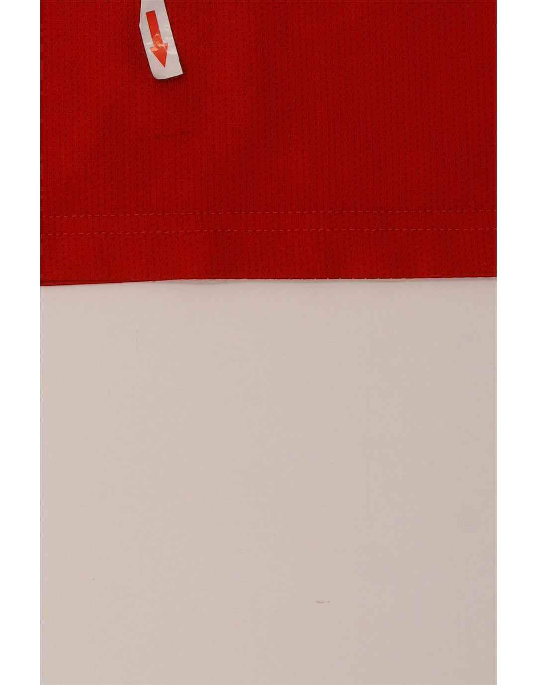 Camiseta masculina gráfica Puma grande bloco colorido vermelho