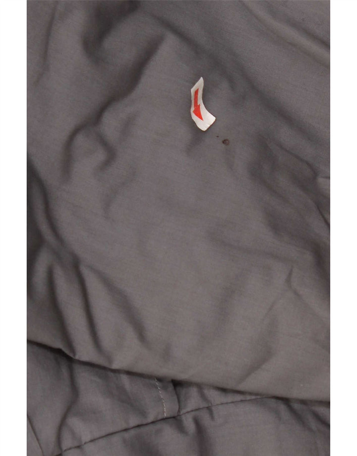 Jaqueta bomber militar superdimensionada feminina vintage IT 48 XL azul marinho