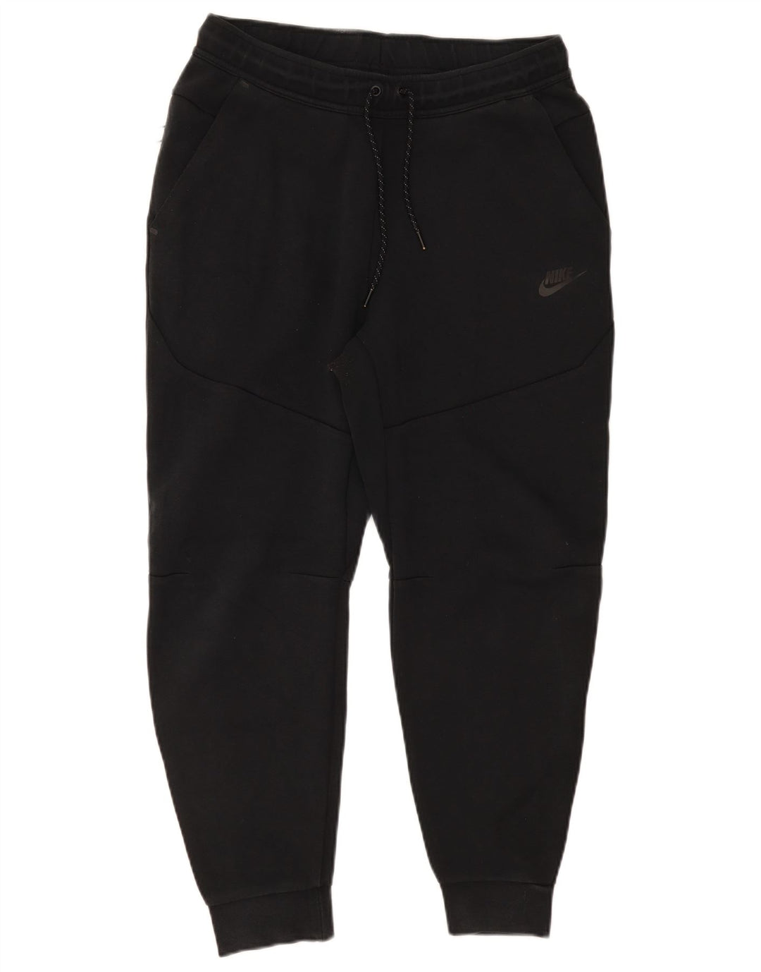 Nike Mens Treino Calças Joggers Médio Algodão Preto