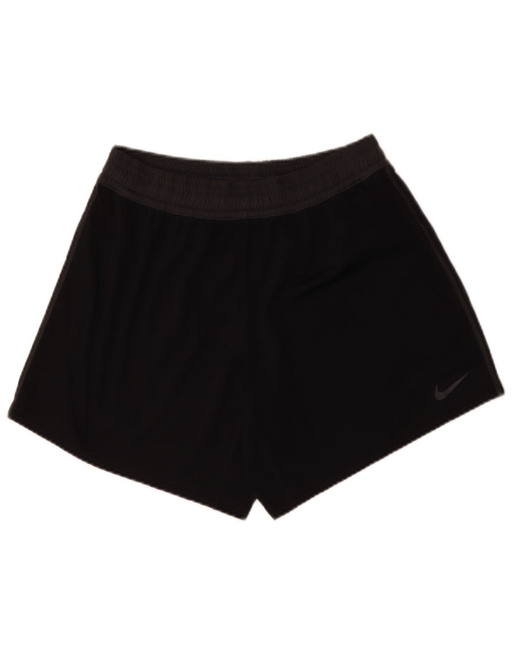 NIKE Masculino Dri Fit Sport Shorts Médio Preto Poliéster