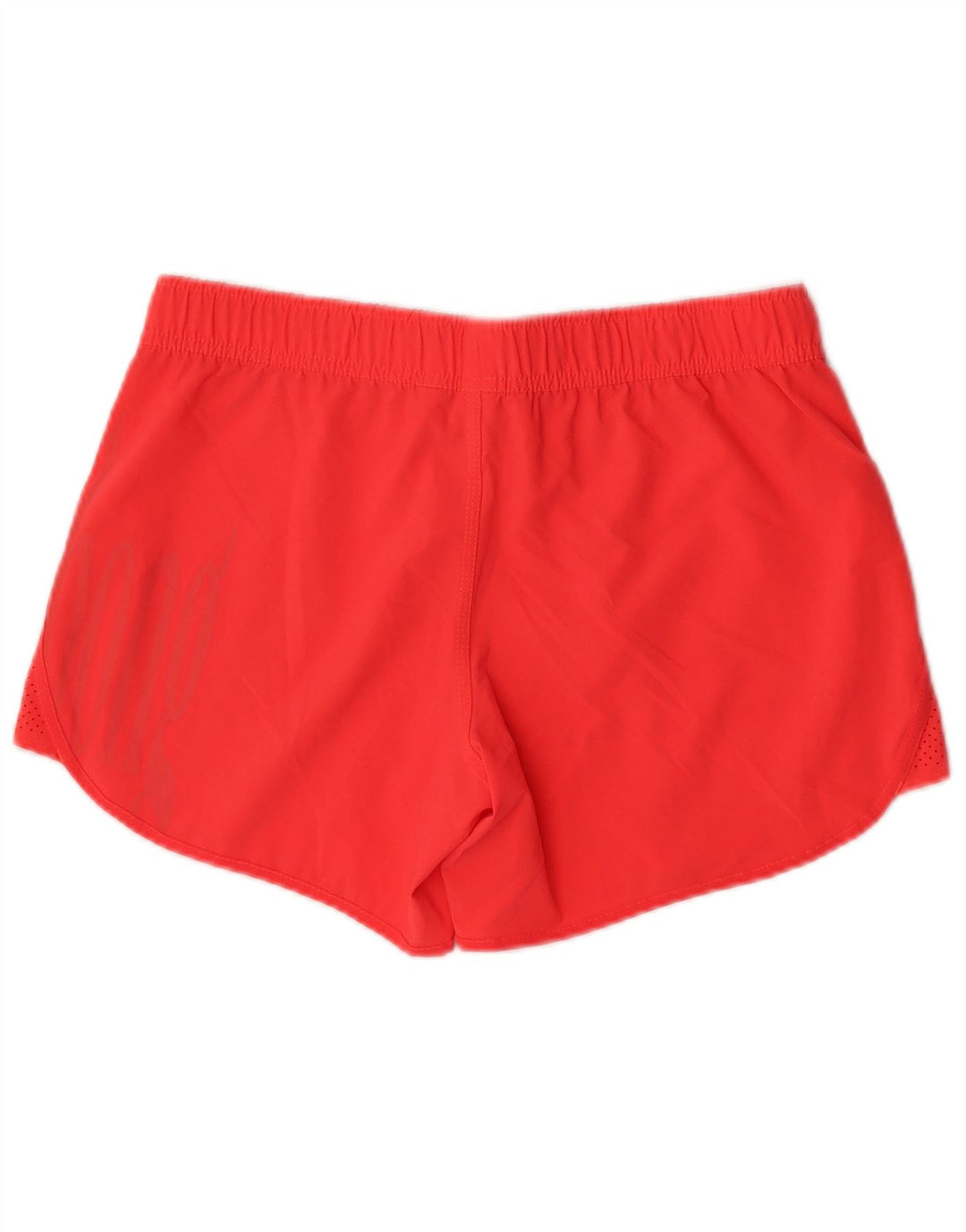 Shorts de natação feminino Billabong gráfico UK 14 poliéster vermelho médio