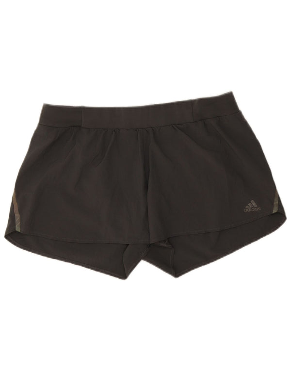 Shorts Adidas Feminino Climalite Sport UK 14 Grande Cinza