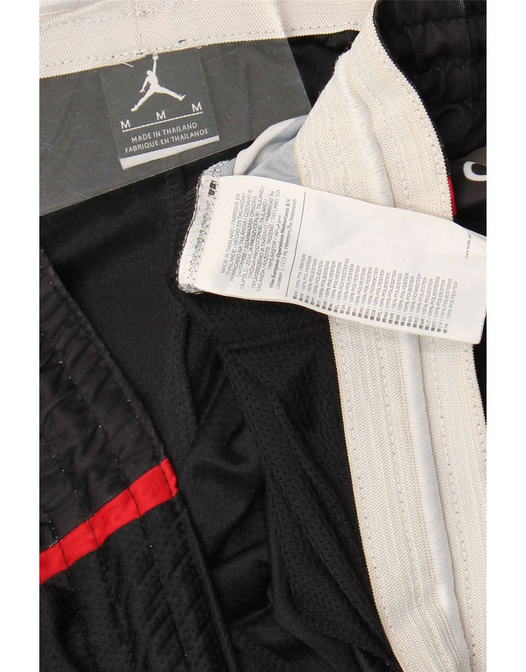 Shorts esportivos Jordan masculino Dri Fit Graphic médio preto colorblock poliéster