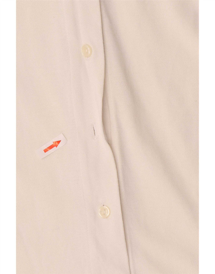 Camisa feminina de manga curta Asics UK 12 Branco médio