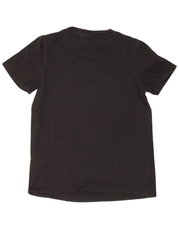 Camiseta Adidas Feminina Graphic Top UK 10 Pequena Algodão Preto