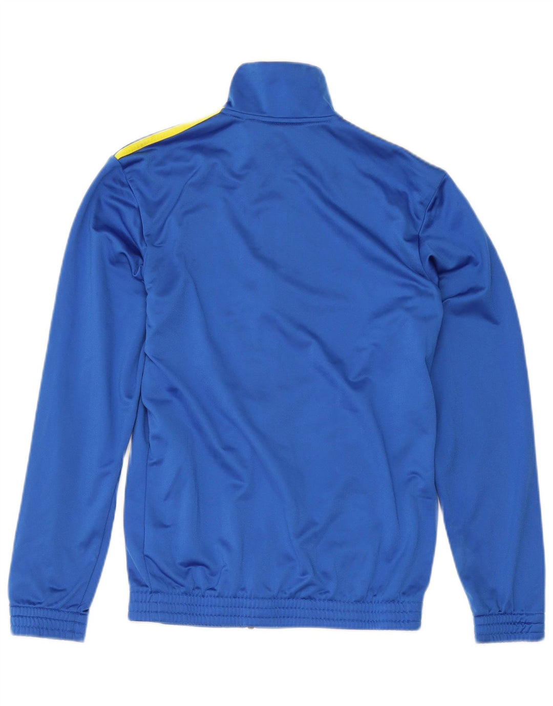 Adidas Mens Tracksuit Top Jacket UK 36/38 Pequeno Azul Poliéster