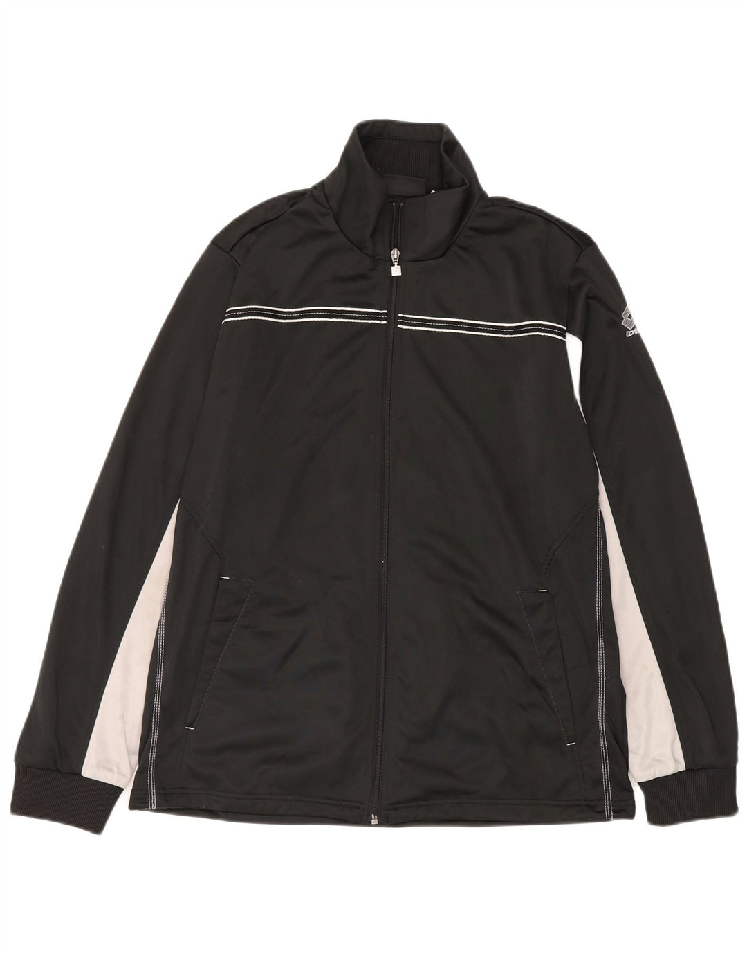 Lotto Mens Treino Top Jaqueta XL Poliéster Preto