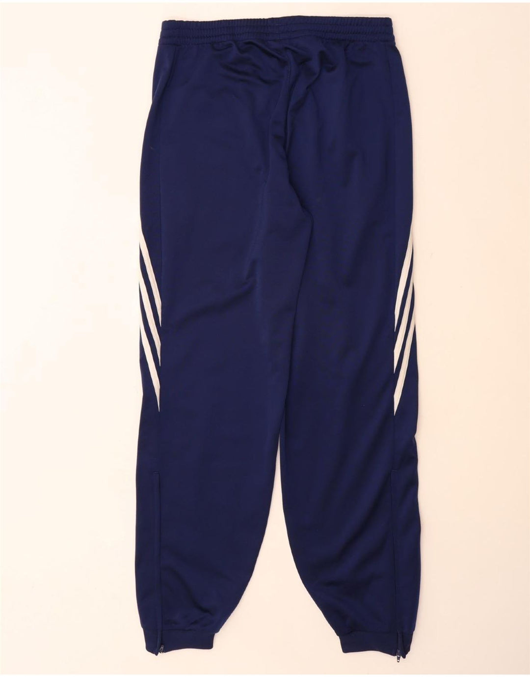 ADIDAS Mens Calças de treino Joggers Médio Azul Marinho Poliéster