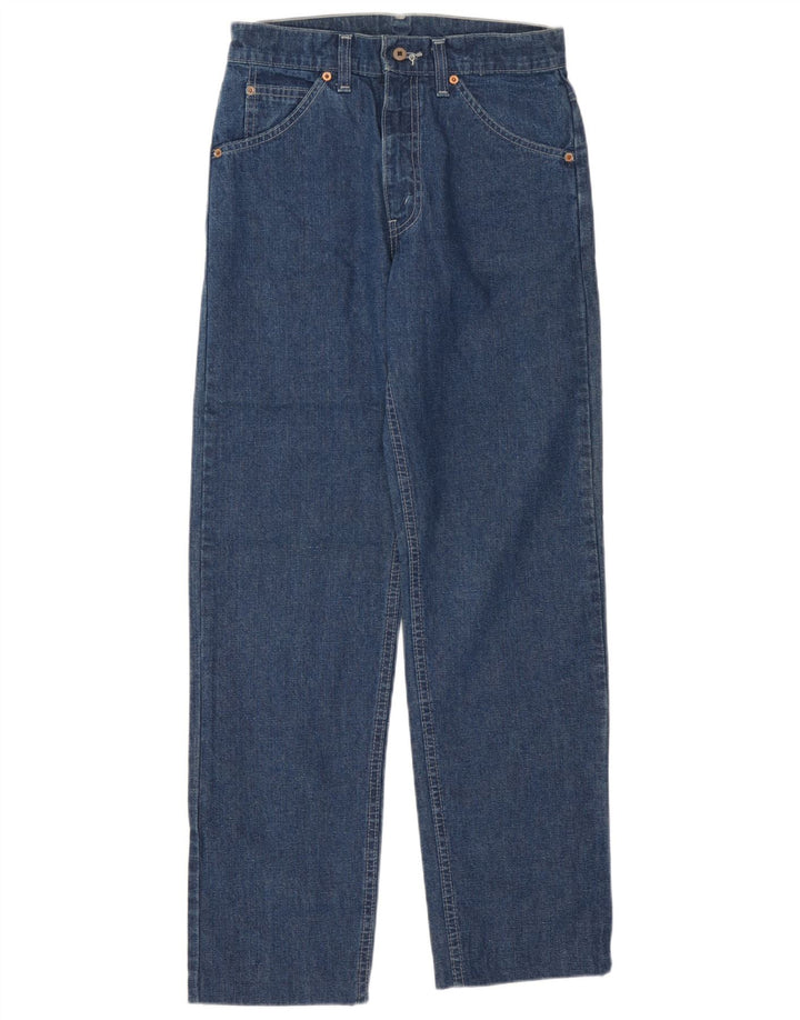 Jeans retos femininos Levi's W29 L29 algodão azul