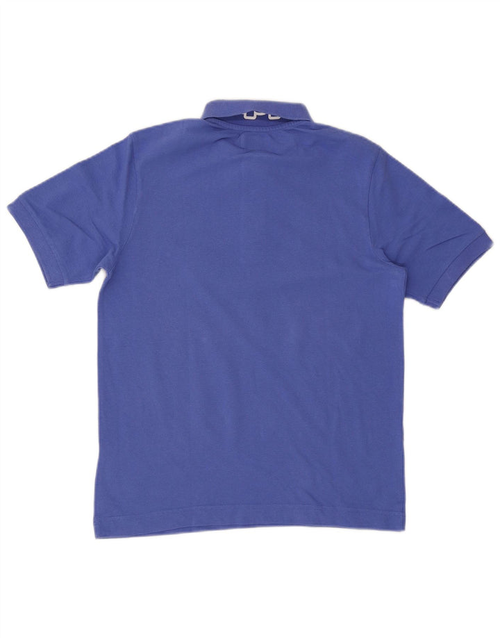 Camisa polo masculina Kappa pequena azul