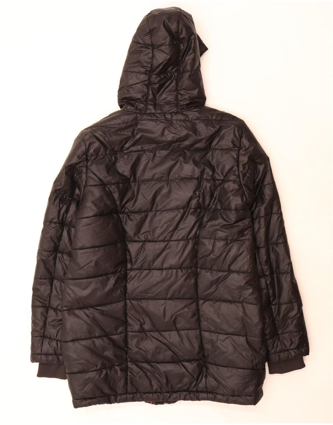 Casaco acolchoado com capuz feminino Puma UK 18 XL preto