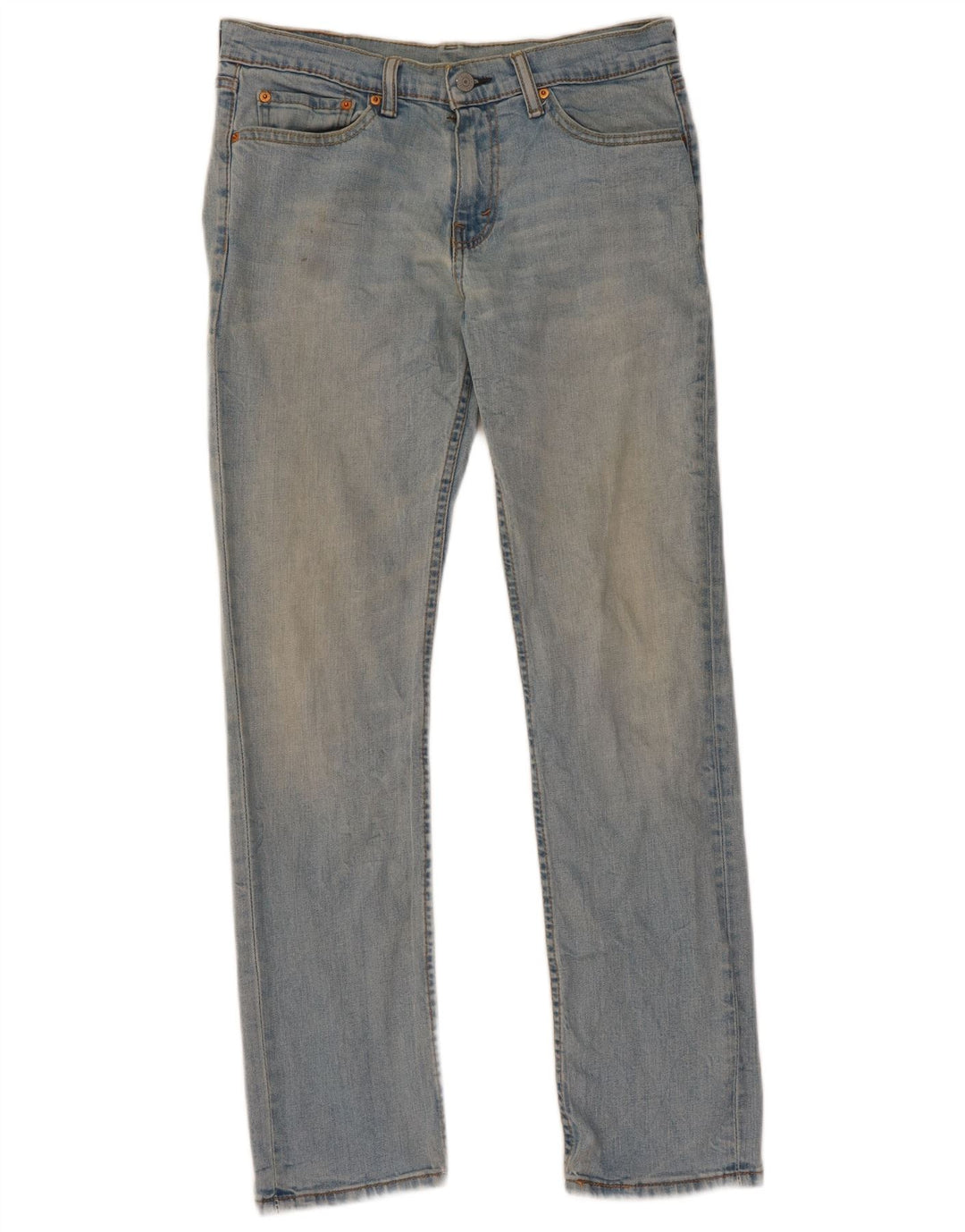 LEVI'S Masculino 510 Slim Jeans W31 L32 Azul Algodão