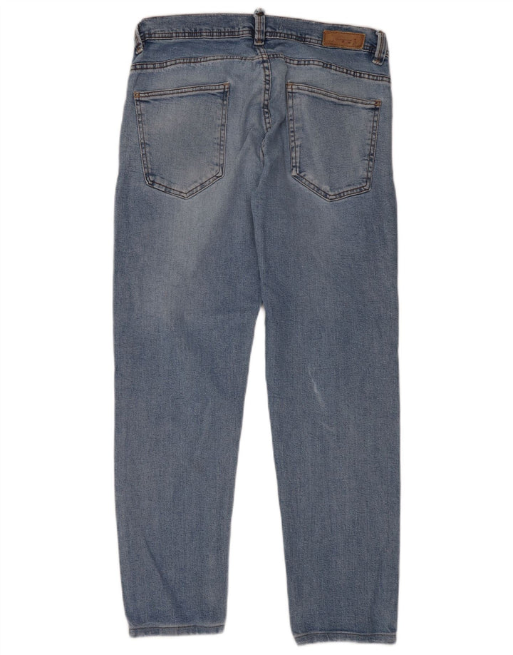 Zara Mens Slim Jeans EU 44 Grande W34 L30 Azul