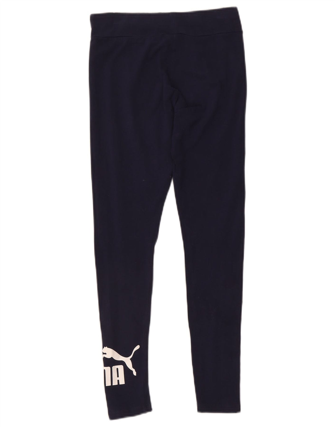 Leggings Puma Feminino UK 10 Pequeno Azul Marinho