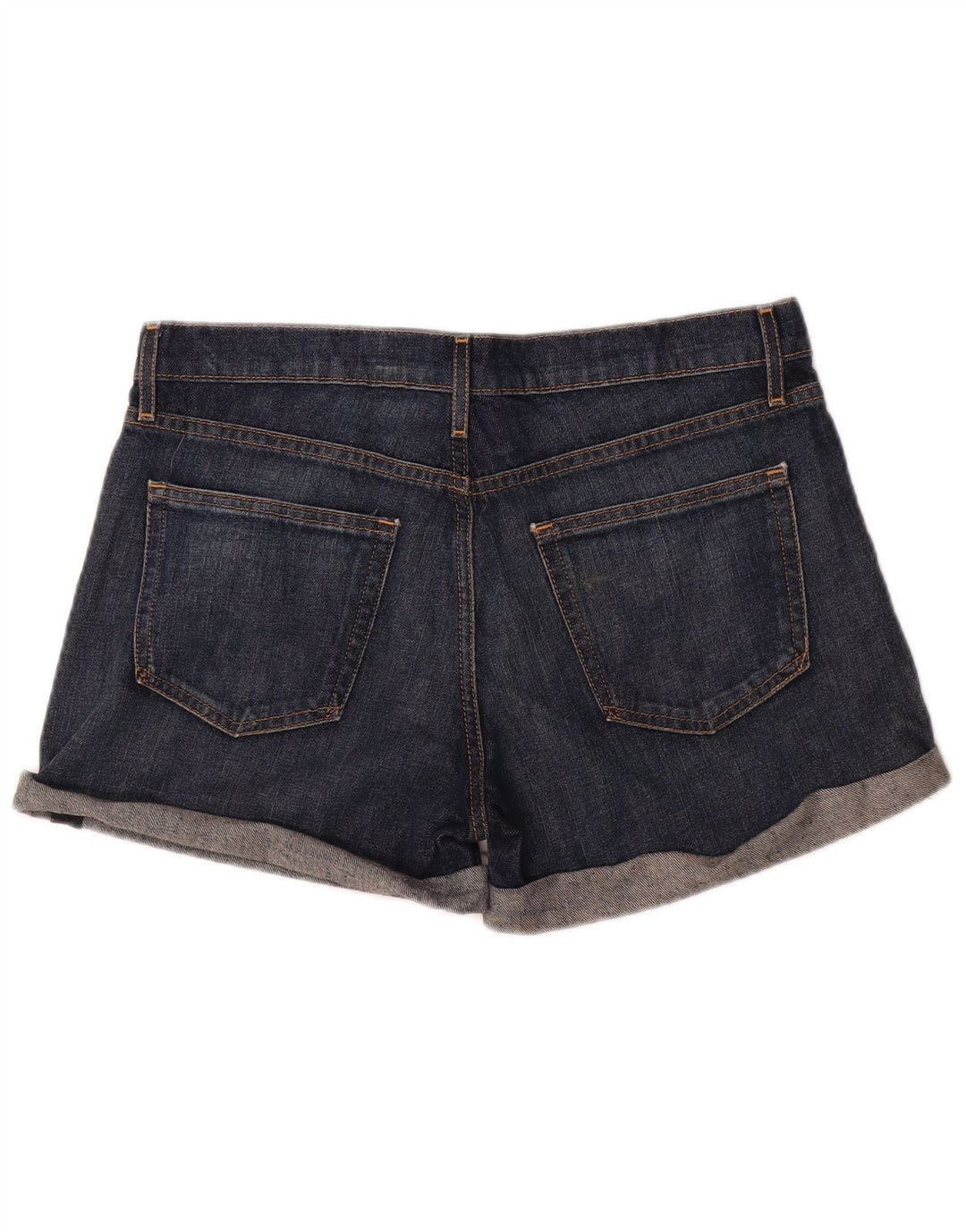 Shorts jeans feminino Gap UK 12 médio W32 algodão azul