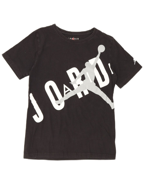 Camiseta Jordan Boys Graphic Top 13-14 Anos XL Preto