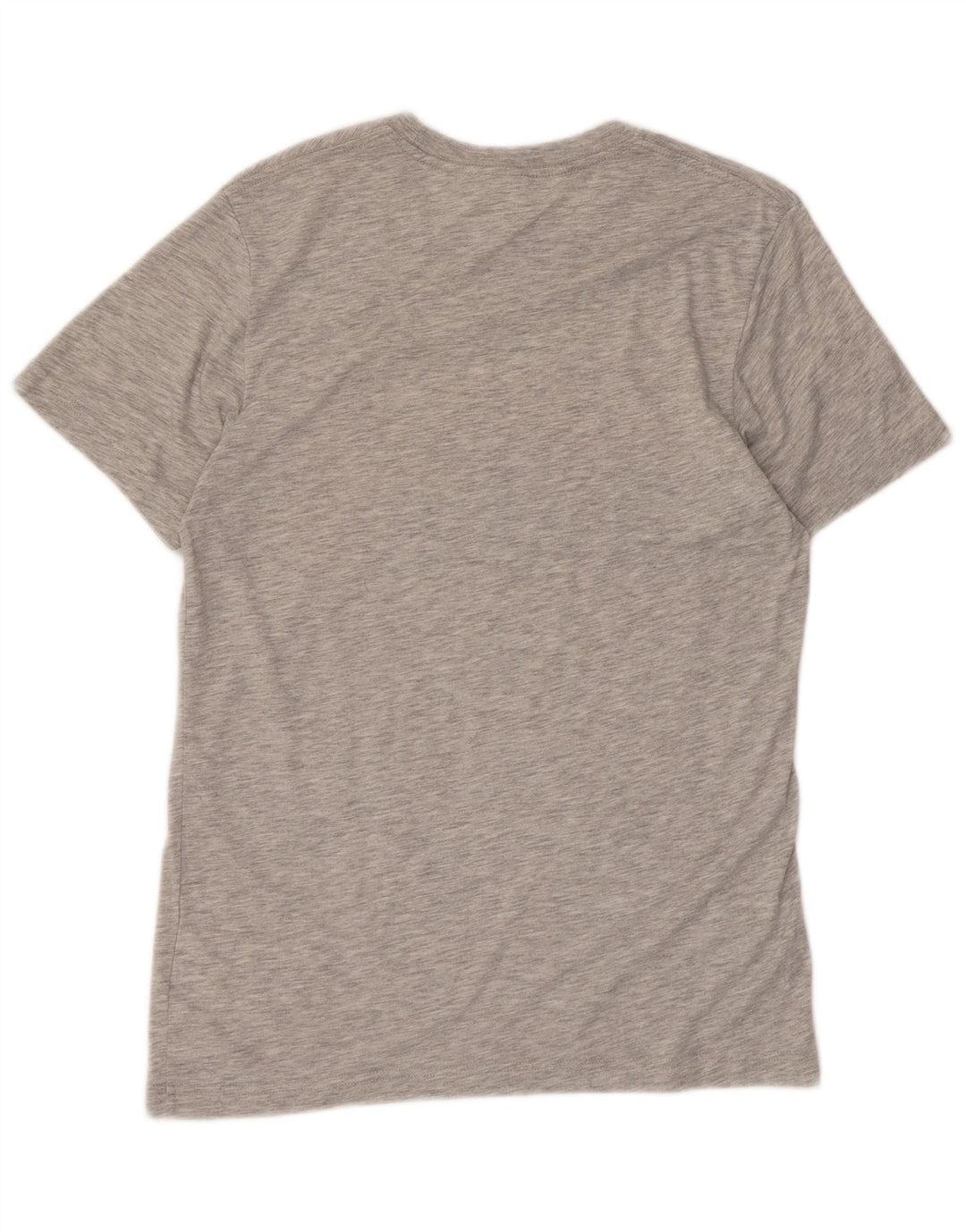 Camiseta Nike masculina gráfica Top poliéster manchado cinza médio