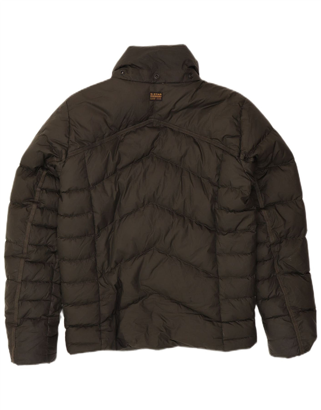 Jaqueta acolchoada masculina G-STAR com ajuste solto Reino Unido 34 XS cáqui