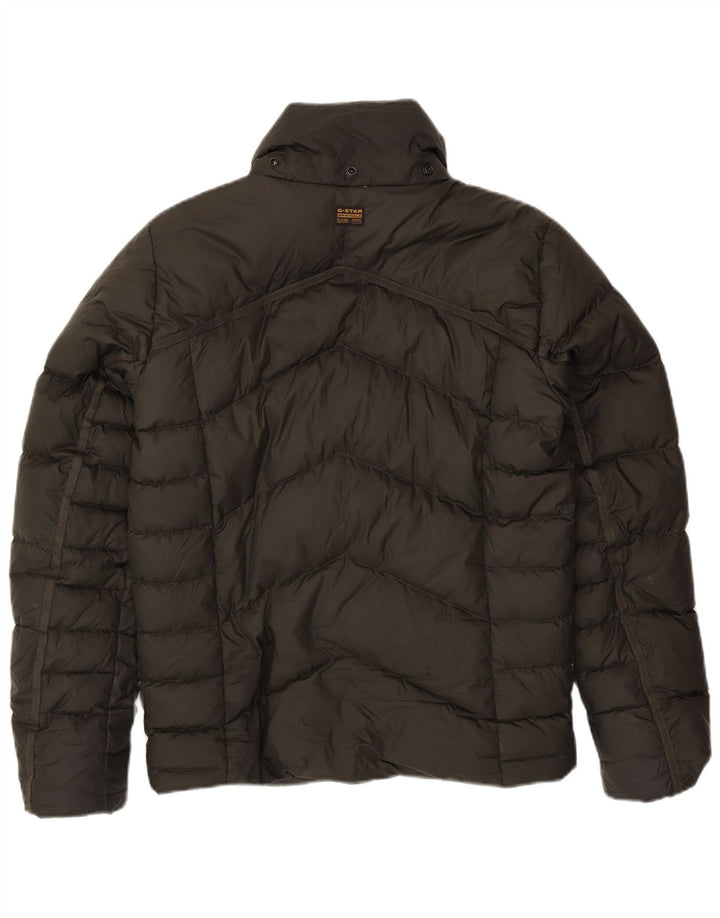 Jaqueta acolchoada masculina G-STAR com ajuste solto Reino Unido 34 XS cáqui