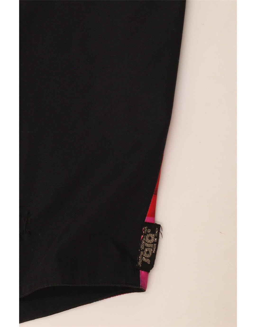 Colete masculino vintage pequeno preto geométrico retrô