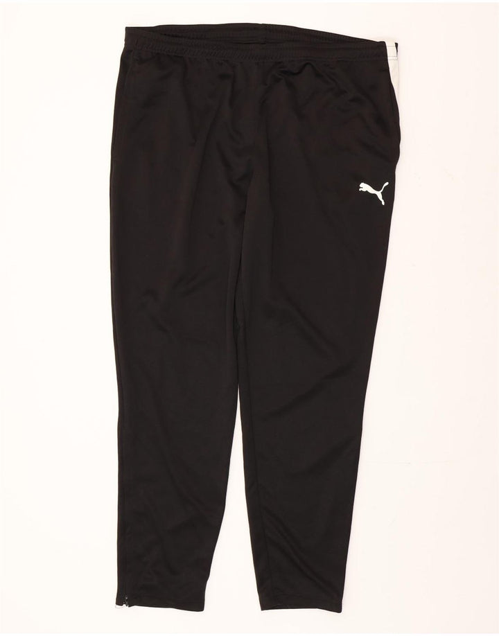 Calça de treino masculina PUMA 2XL poliéster preto