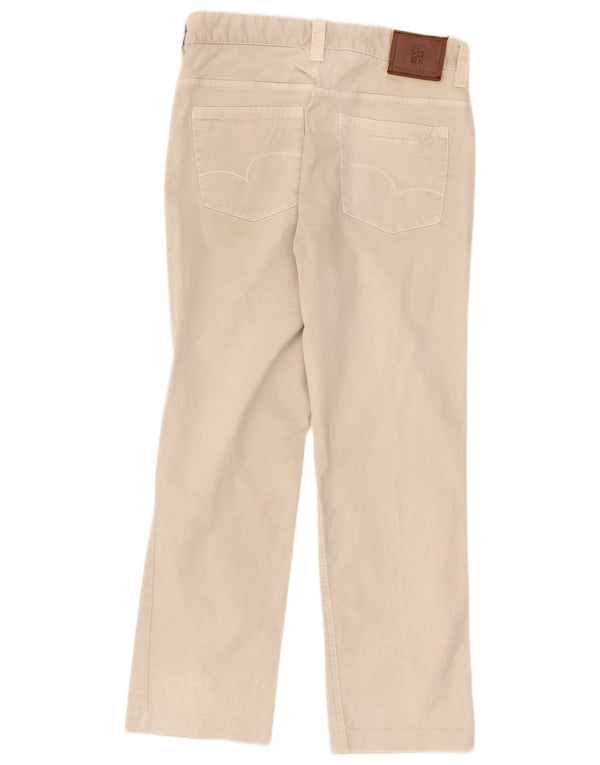 Calça cargo reta masculina Marina Militare IT 46 pequena W32 L29 bege