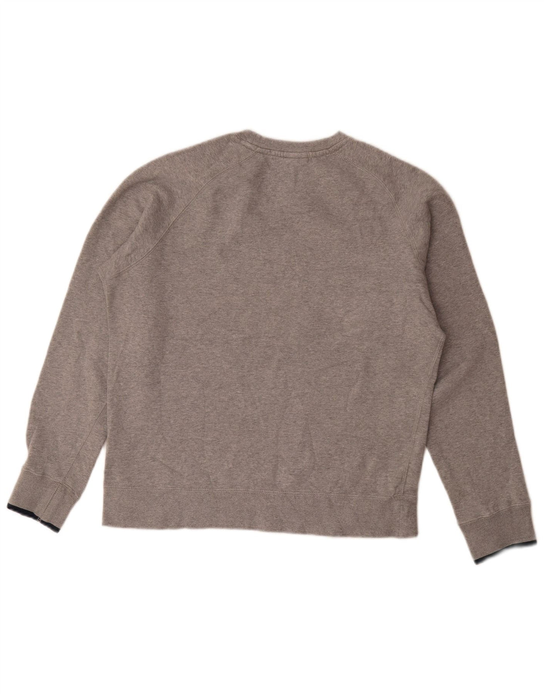 Moletom gráfico masculino Nike Jumper cinza médio algodão manchado