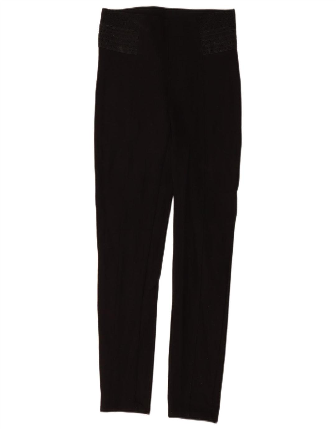 Calça feminina casual slim Zara pequena W26 L28 polietileno preto