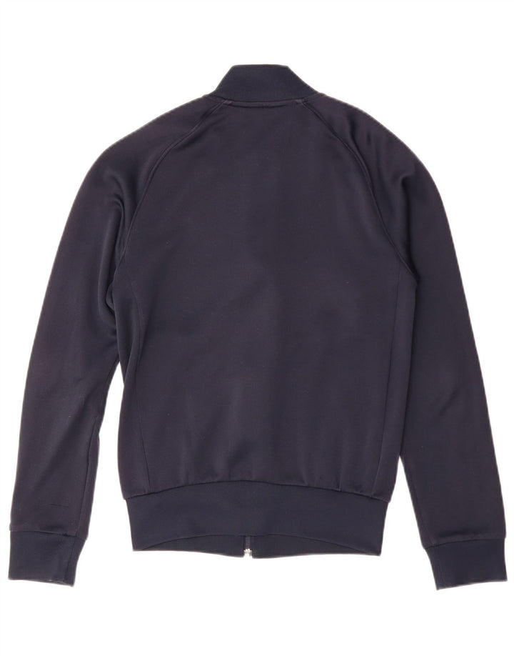 Adidas Mens Treino Top Jacket Pequeno Poliéster Azul Marinho