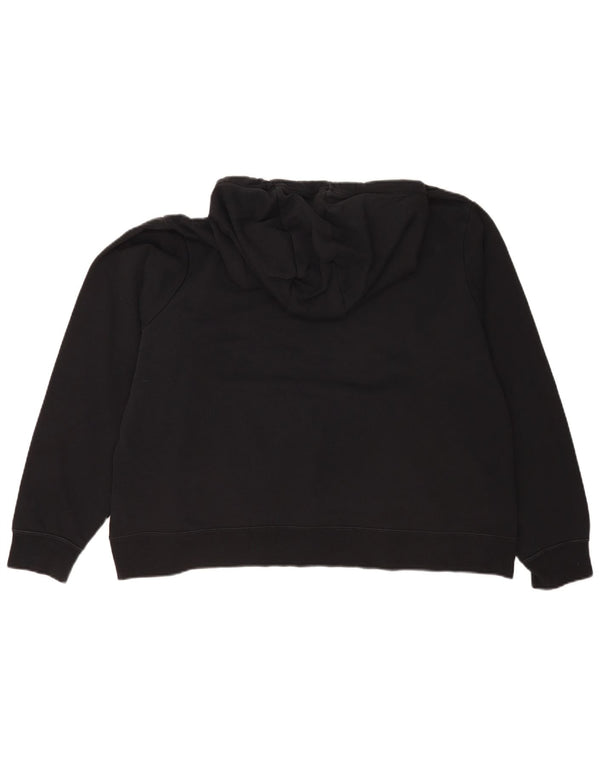 Jumper com capuz Nike feminino gráfico oversized UK 18 XL azul marinho algodão