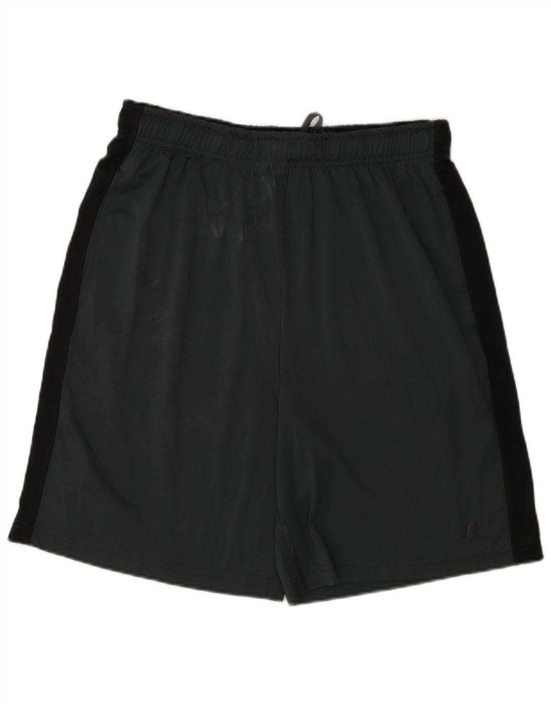 Russell Athletic Mens Sport Shorts Médio Cinza Colourblock Poliéster