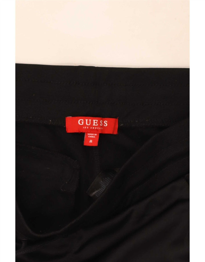 Calça de treino masculina Guess Graphic Joggers médio preto colorblock
