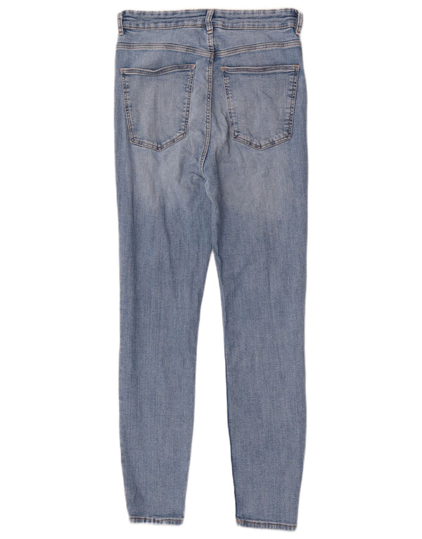 Zara Jeans Skinny Feminino EU 40 Médio W30 L28 Azul