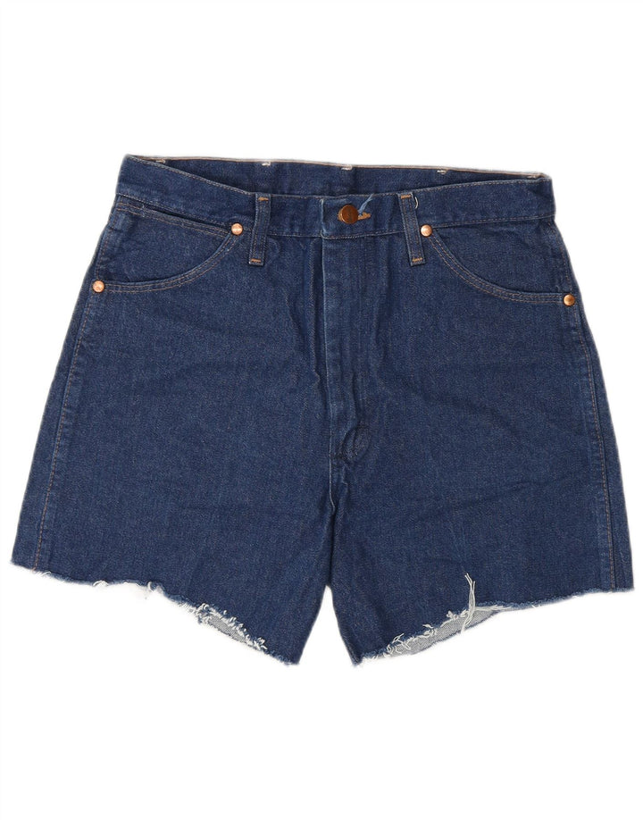 Shorts jeans feminino Wrangler W30 azul médio