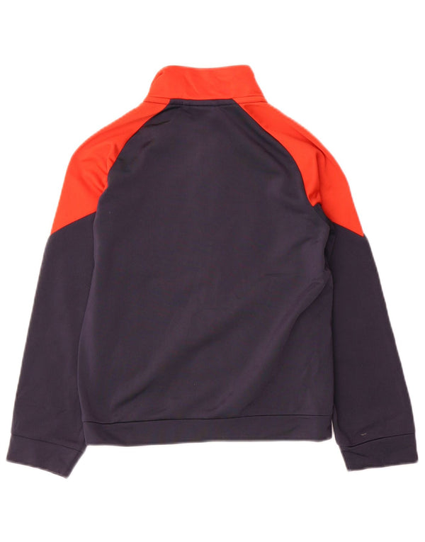 Jaqueta Puma Boys Graphic Tracksuit Top 7-8 anos Azul marinho Colorblock